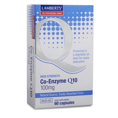 Lamberts Co Enzyme Q10 100mg 60 caps